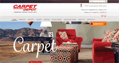 Desktop Screenshot of carpetdepotatlanta.com